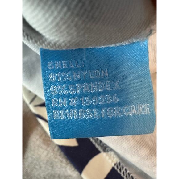 McLaughlin Catalina Cloth Swinging Palm Print Monkeys Top - Picture 4 of 4